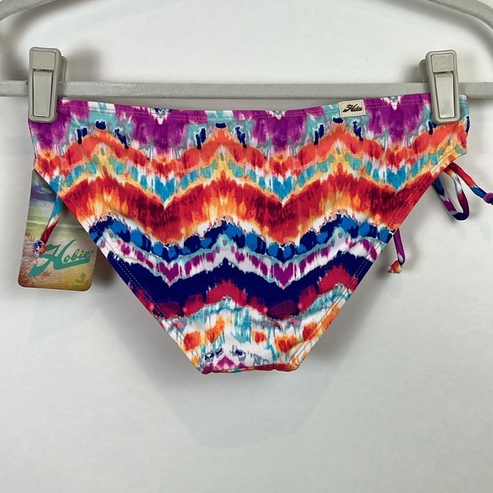 NWT Hobie Bikini Small Multi Color Wrap Around Tie - Picture 7 of 11
